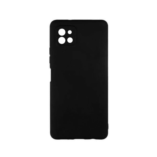 Capa de Silicone com Moldura de Câmera para Samsung Galaxy A22 5g Preto